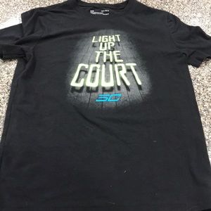 Steph Curry UA “Light Up the Court” T-shirt